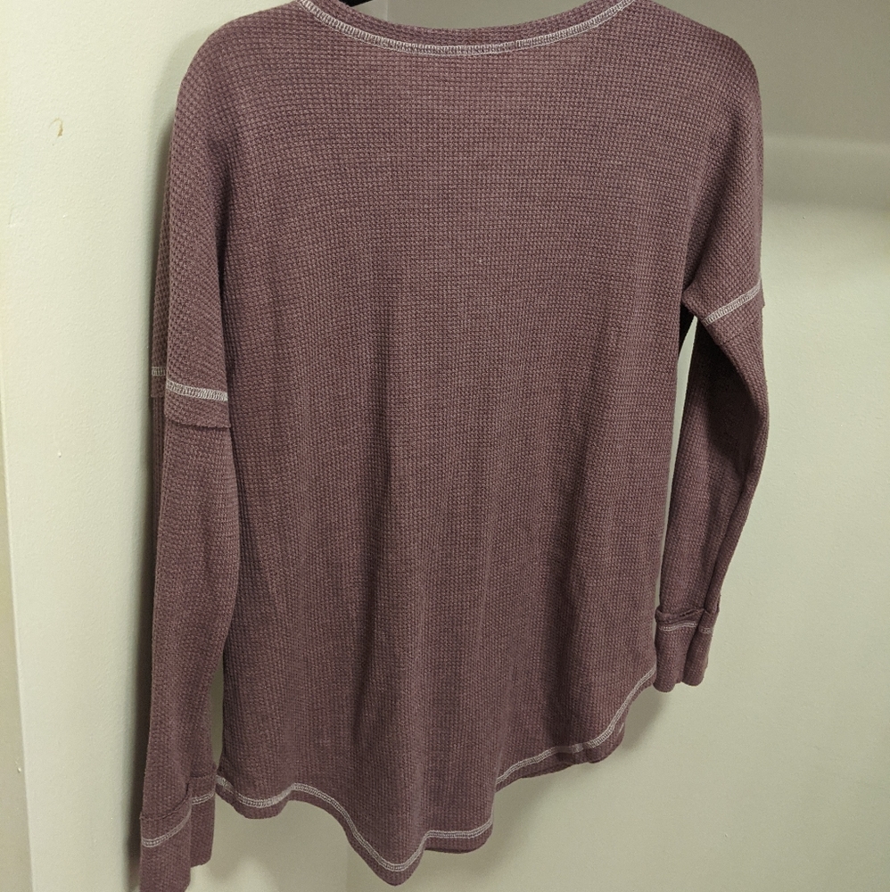 Long sleeve waffle tee - Picture 5 of 5